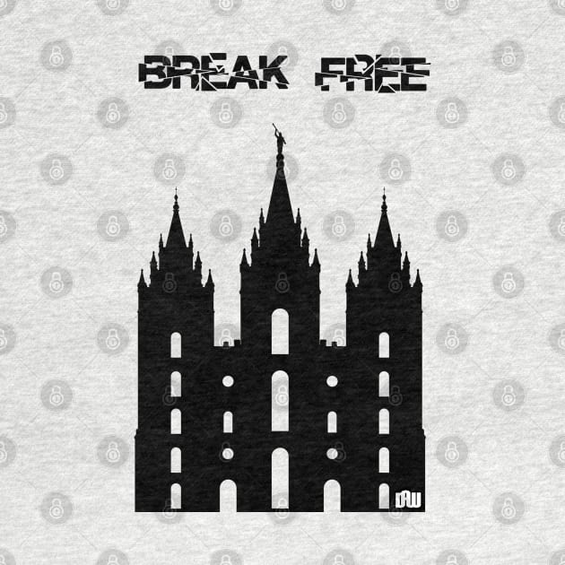 Break Free Black by Daniela A. Wolfe Designs